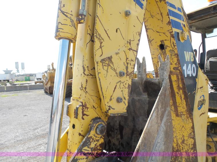 image for item J2793 2004 Komatsu WB140-2N backhoe