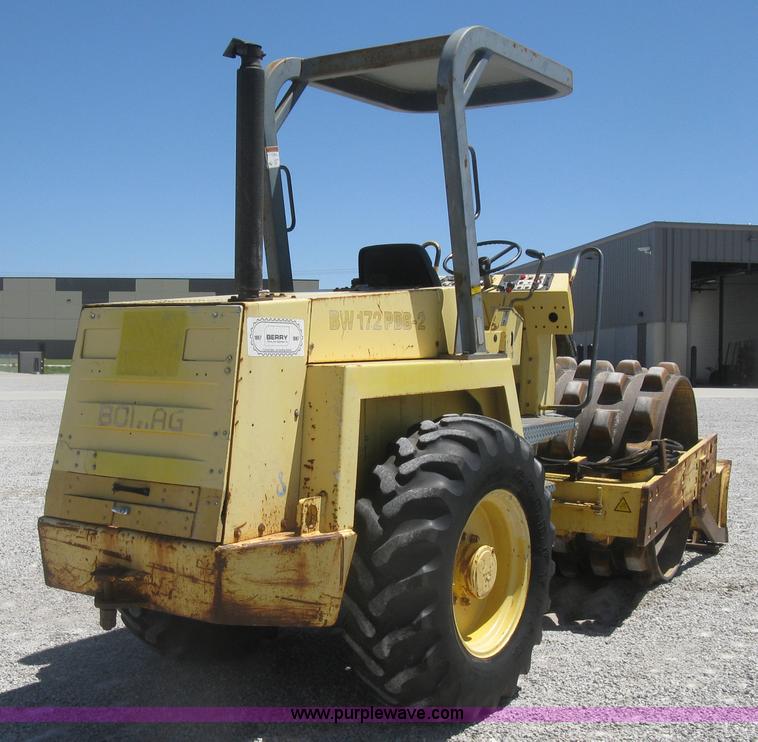 image for item J2800 Bomag BW172PDB-2 vibratory padfoot compactor