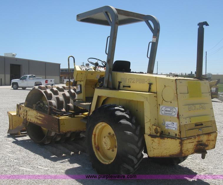 image for item J2800 Bomag BW172PDB-2 vibratory padfoot compactor