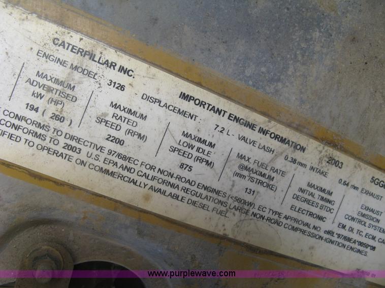 image for item J2803 2004 Caterpillar 938G Series II wheel loader