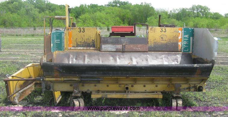 image for item J2804 HTC 2000 lay-down machine paver