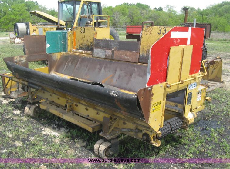 image for item J2804 HTC 2000 lay-down machine paver