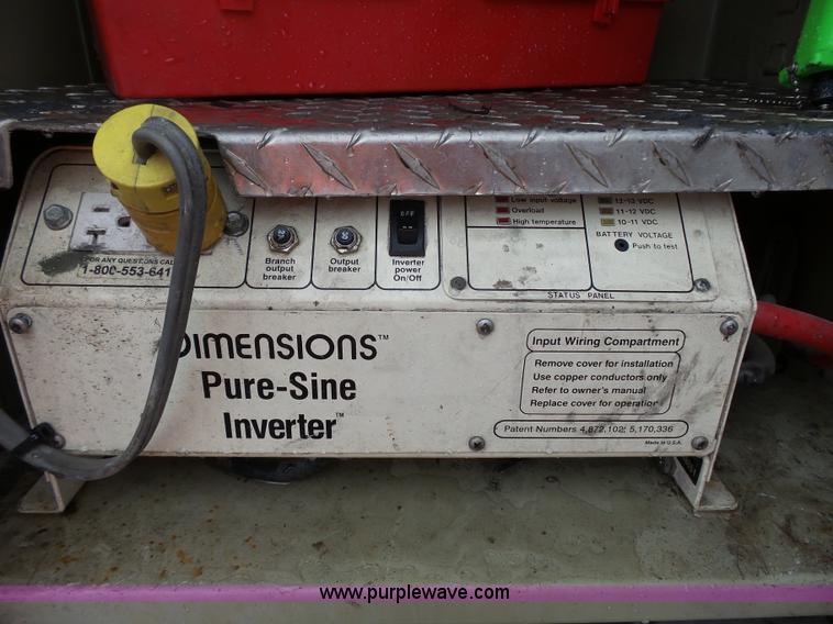 image for item J4197 2007 Ford F550 Super Duty service truck with crane