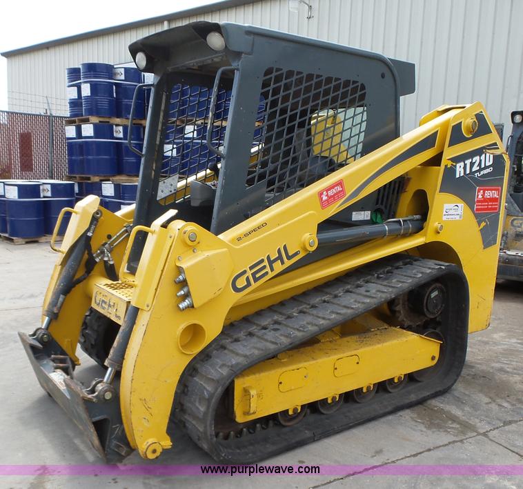 image for item K2229 2012 Gehl RT210 Turbo skid steer