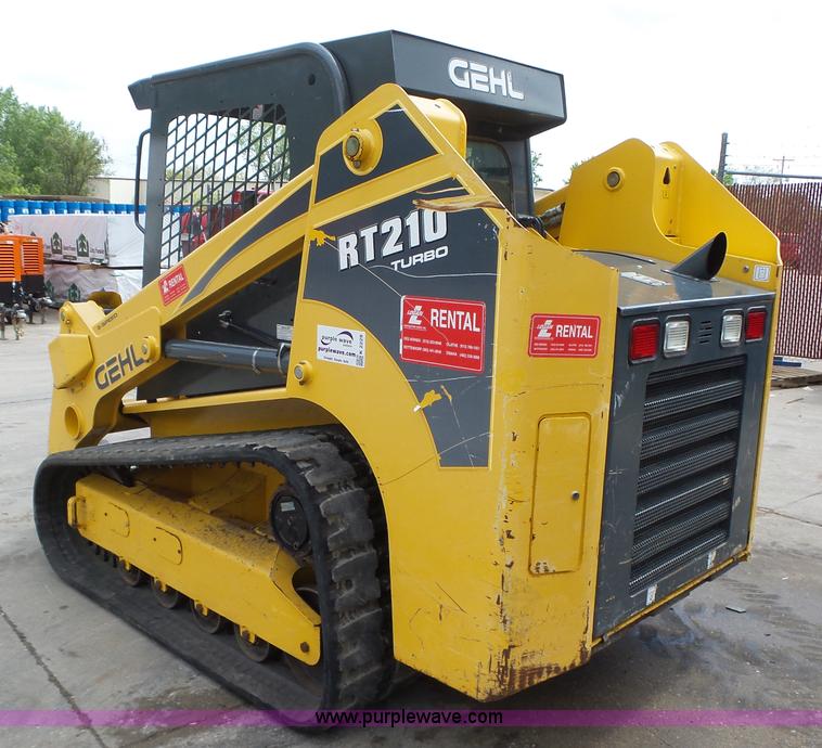 image for item K2229 2012 Gehl RT210 Turbo skid steer