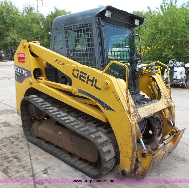image for item K2230 2008 Gehl CTL75 Turbo skid steer