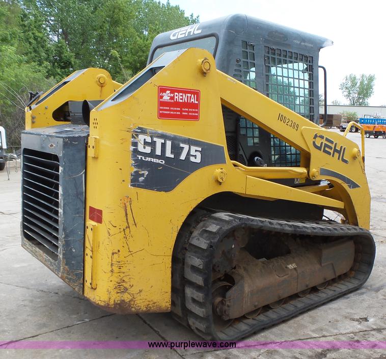 image for item K2230 2008 Gehl CTL75 Turbo skid steer