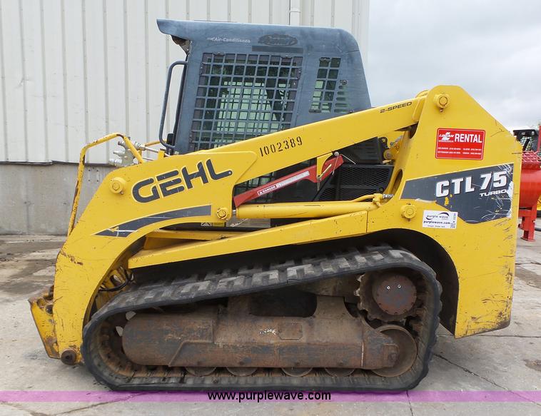 image for item K2230 2008 Gehl CTL75 Turbo skid steer