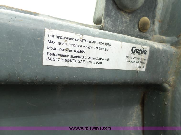 image for item K2231 2008 Terex GTH1056 telehandler