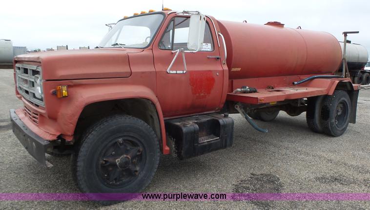 image for item K2242 1982 GMC Top Kick tank truck