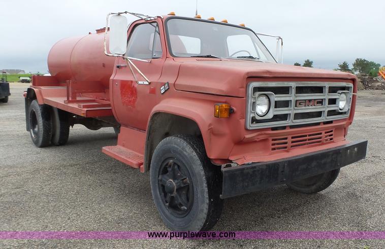 image for item K2242 1982 GMC Top Kick tank truck
