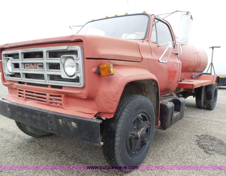 image for item K2242 1982 GMC Top Kick tank truck