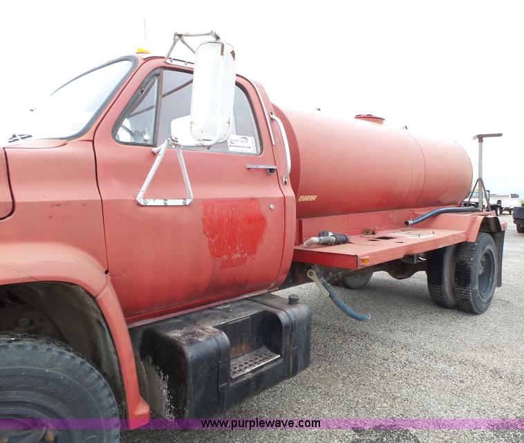 image for item K2242 1982 GMC Top Kick tank truck