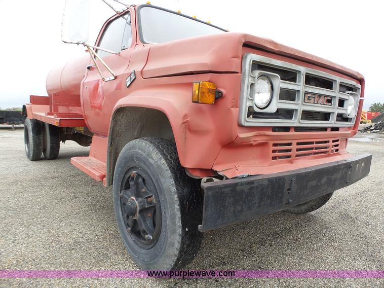 image for item K2242 1982 GMC Top Kick tank truck