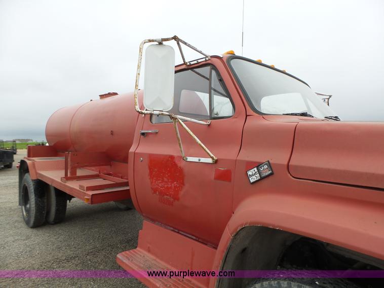 image for item K2242 1982 GMC Top Kick tank truck