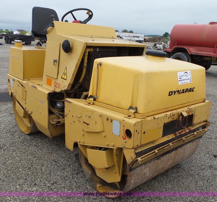 image for item K2243 Dynapac CC10 double drum vibratory roller