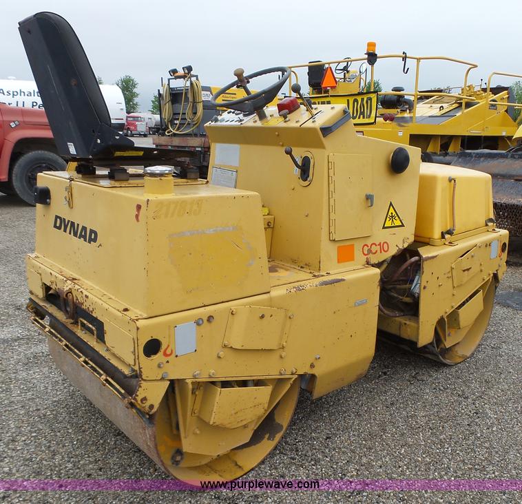 image for item K2243 Dynapac CC10 double drum vibratory roller
