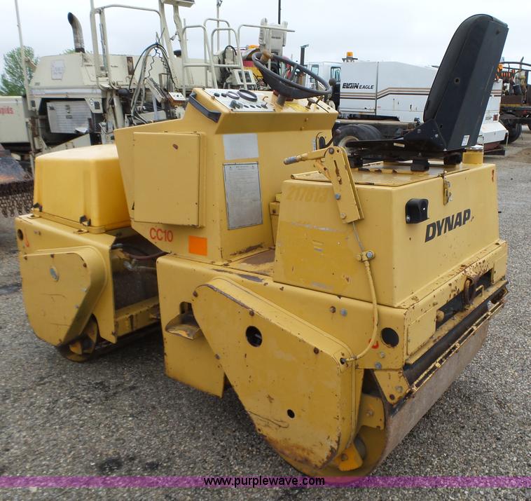 image for item K2243 Dynapac CC10 double drum vibratory roller