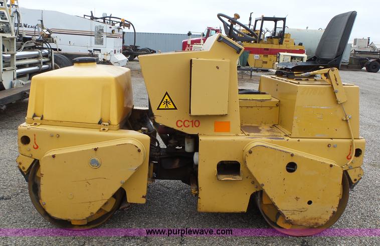 image for item K2243 Dynapac CC10 double drum vibratory roller