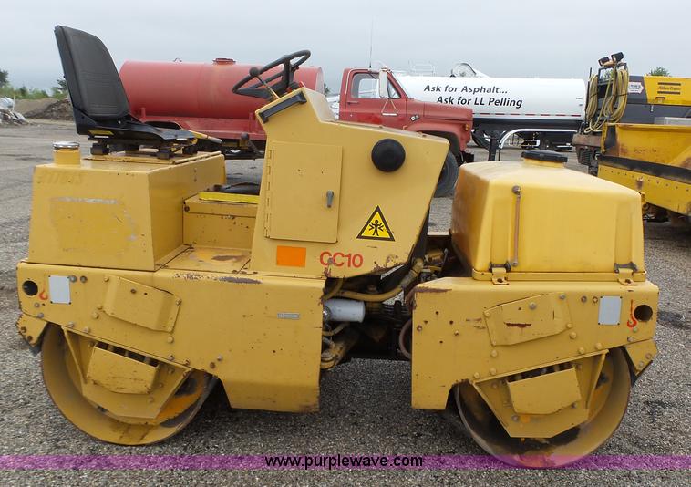 image for item K2243 Dynapac CC10 double drum vibratory roller