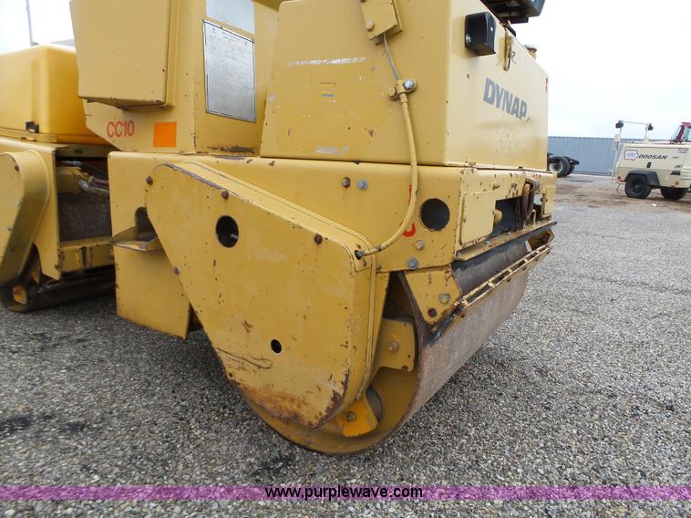 image for item K2243 Dynapac CC10 double drum vibratory roller
