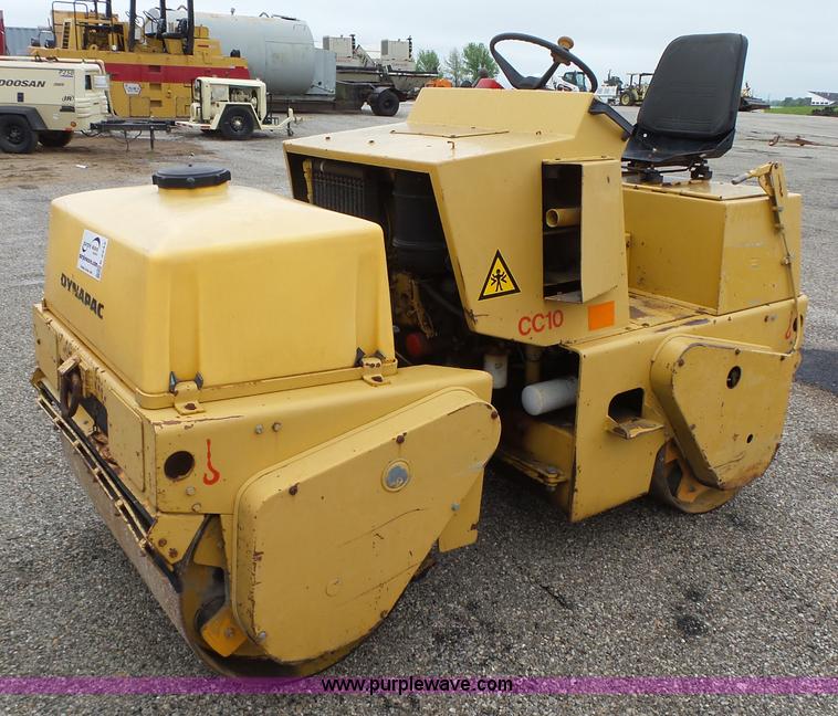image for item K2243 Dynapac CC10 double drum vibratory roller