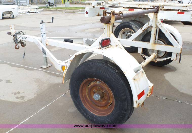 image for item K4075 2001 Kiefer reel trailer