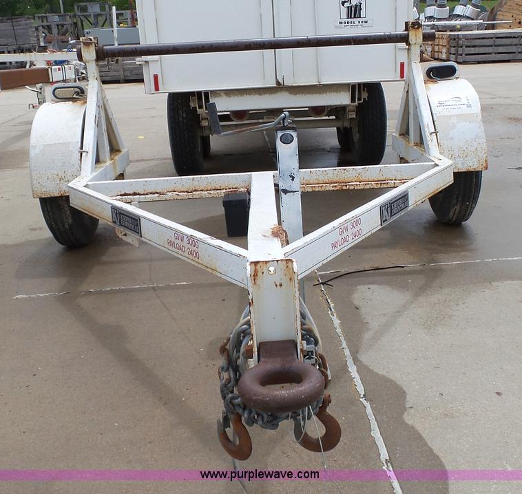 image for item K4075 2001 Kiefer reel trailer