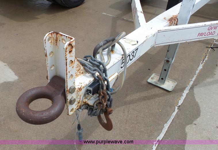 image for item K4075 2001 Kiefer reel trailer