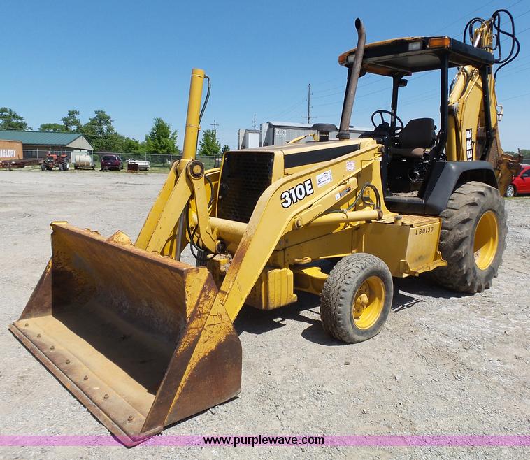 image for item K4531 1997 John Deere 310E backhoe