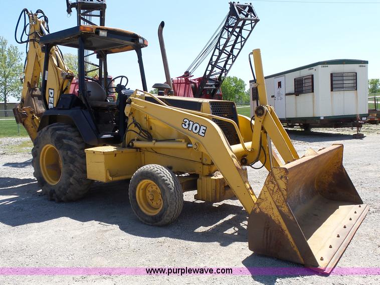 image for item K4531 1997 John Deere 310E backhoe