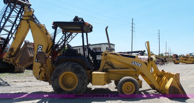 image for item K4531 1997 John Deere 310E backhoe