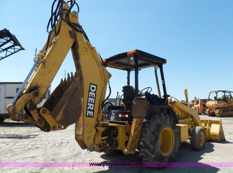 image for item K4531 1997 John Deere 310E backhoe