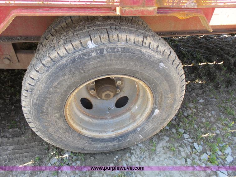 image for item K4535 2002 Big Tex equipment trailer