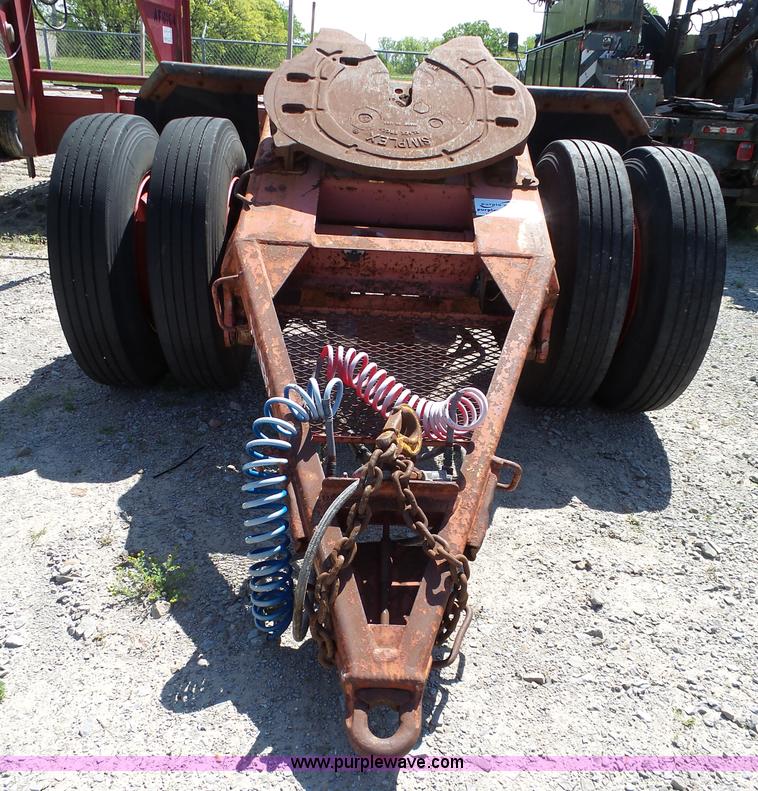 CF fifth wheel trailer dolly in Topeka, KS Item K4540 sold Purple Wave