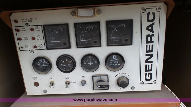 image for item K4563 1995 Generac 95A00249-S generator