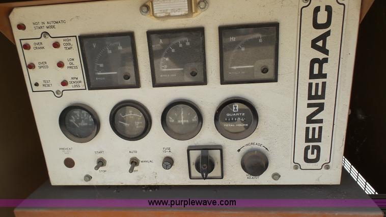 image for item K4564 1995 Generac 95A00268-S generator