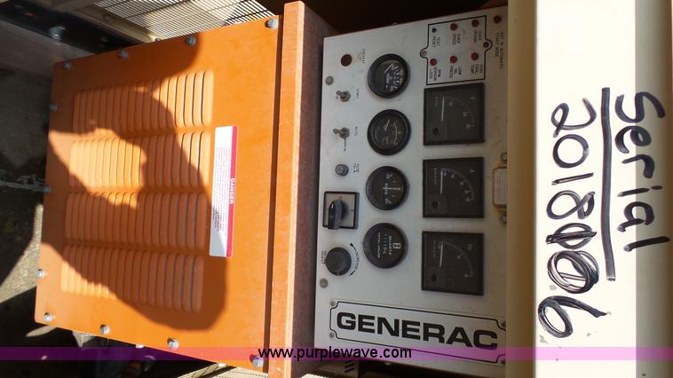 image for item K4712 1995 Generac 95A00255-S generator