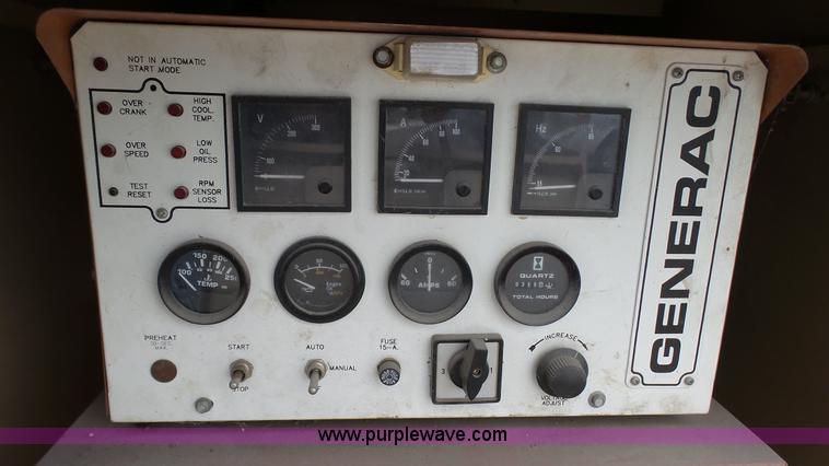 image for item K4714 1995 Generac 95A00253-S generator