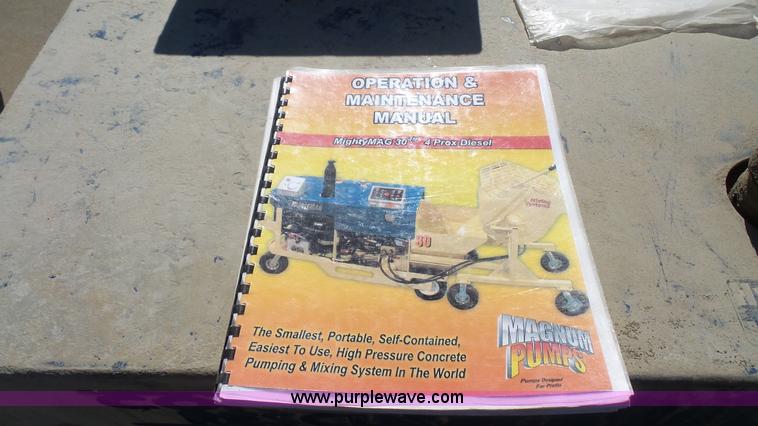 image for item K4726 Magnum Mighty Mag 30 grout pump