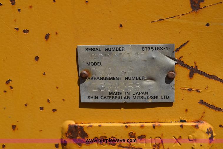 image for item K6681 1998 Caterpillar D5C XL dozer