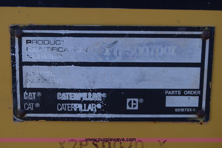 image for item K6681 1998 Caterpillar D5C XL dozer