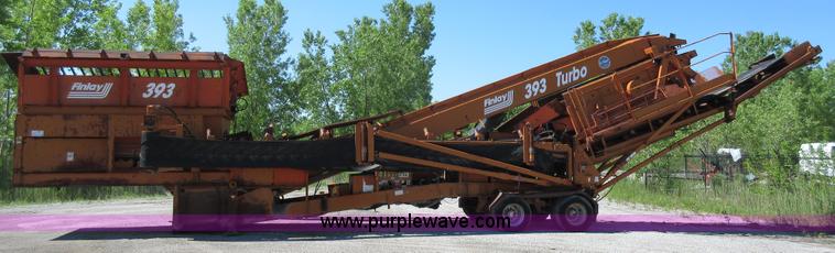 image for item K7902 1998 Finlay 393 Turbo screen plant