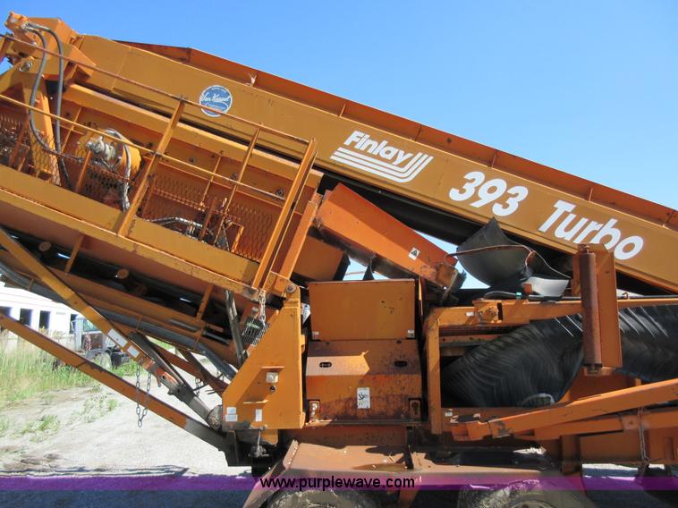 image for item K7902 1998 Finlay 393 Turbo screen plant