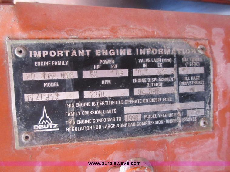 image for item K7902 1998 Finlay 393 Turbo screen plant