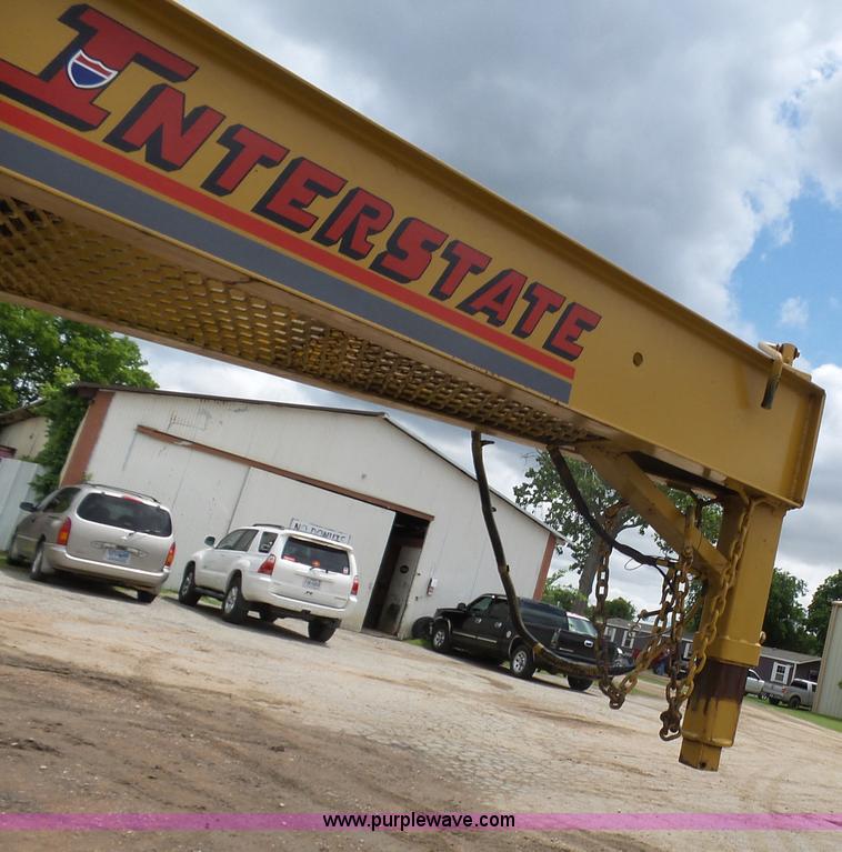 image for item L1536 2000 Interstate G20DT equipment trailer