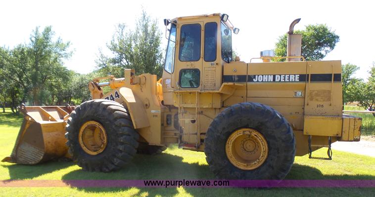 image for item L1537 1996 John Deere 744E wheel loader