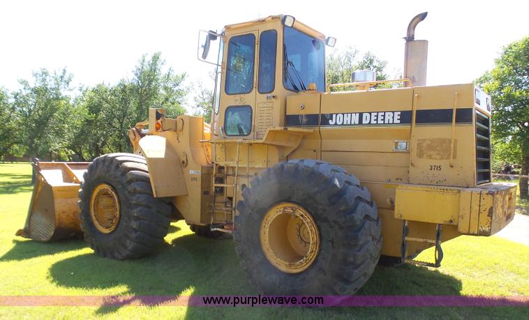 image for item L1537 1996 John Deere 744E wheel loader