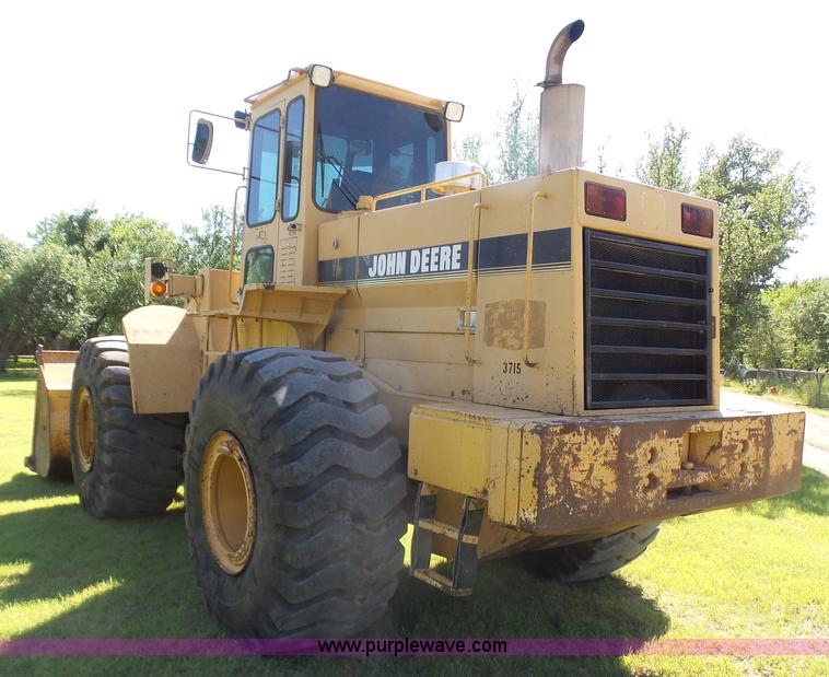 image for item L1537 1996 John Deere 744E wheel loader