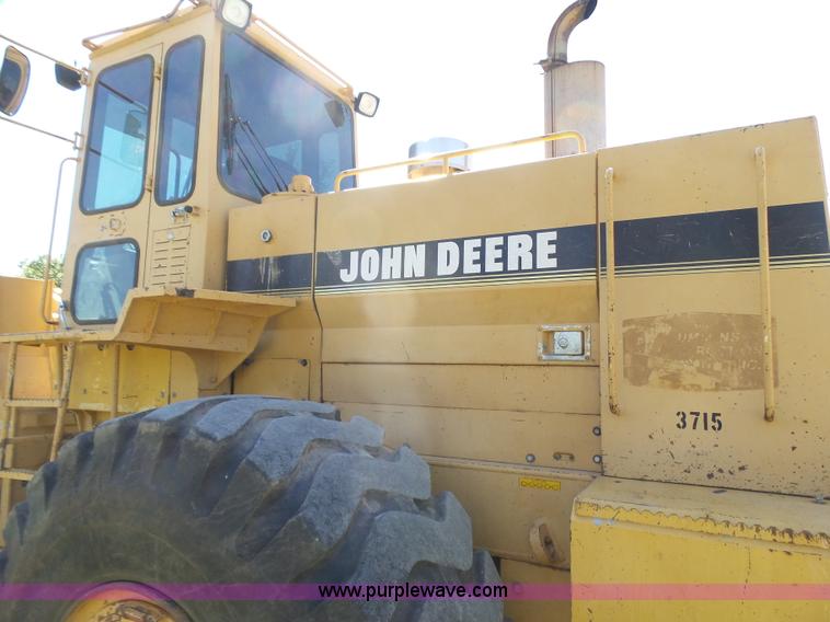image for item L1537 1996 John Deere 744E wheel loader